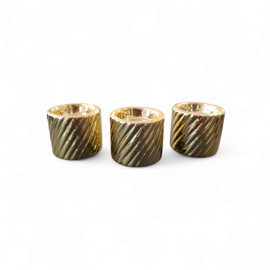 Set Goudkleurige Theelichtjes