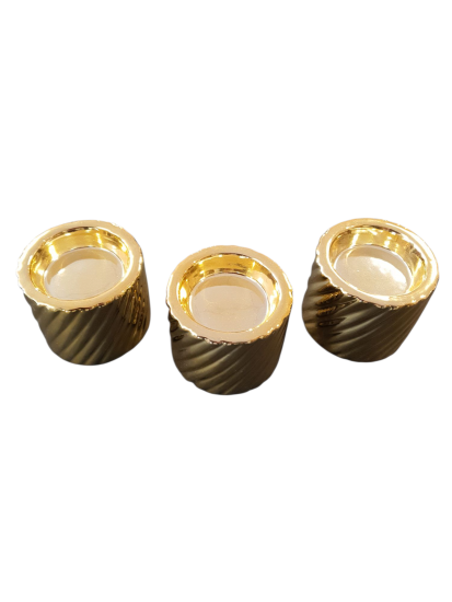 Set Goudkleurige Theelichtjes