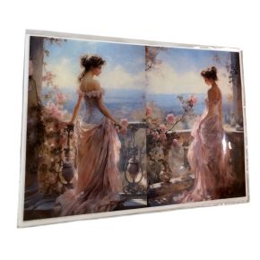 Reispapier Romantische Dames A4