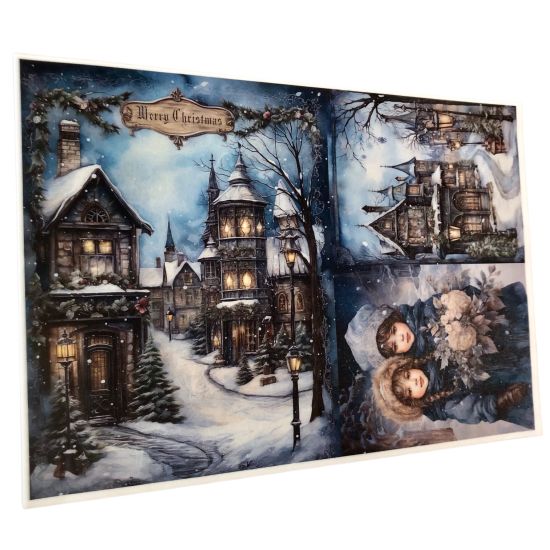 Reispapier Kerst 1 /A4