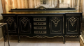 Prachtig gerestyld Queen Ann dressoir 