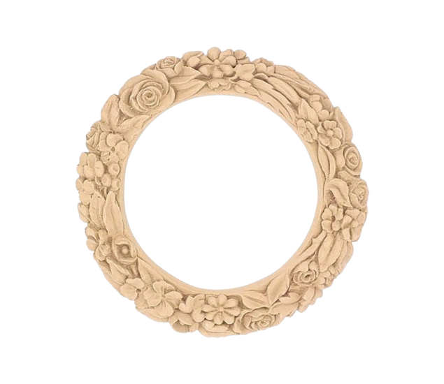 Ornament woodubend krans