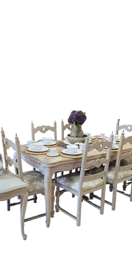 Landelijke Eiken Ceresu Eetkamerset