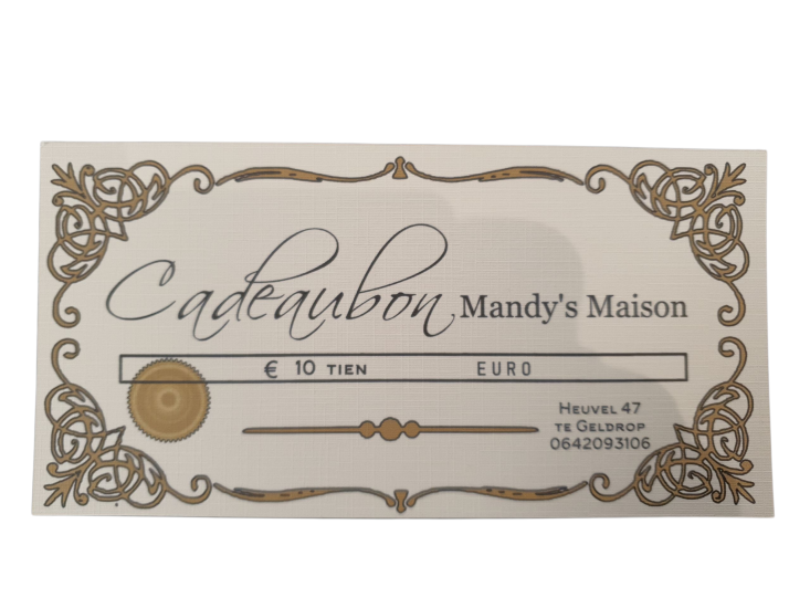 Kado bon 10 €