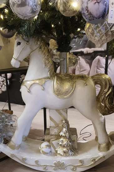 Kerstboom standaard Hobbelpaard