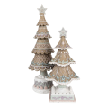 Clayre & Eef Decoratie Beeld Kerstboom