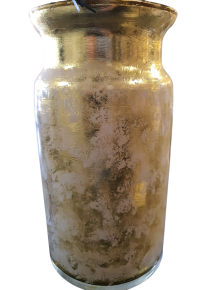 Glazen sierpot decoratief