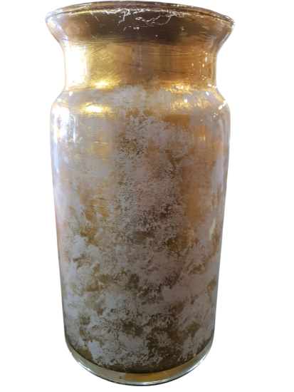 Glazen Sierpot voor kersttakken