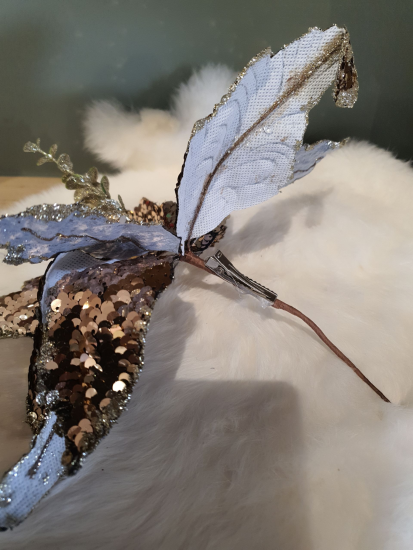 Kerstster goud zilver Clayre &Eef