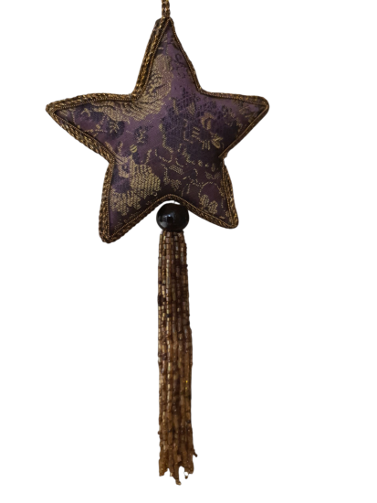 Luxe kerstdecoratie ster blingbling