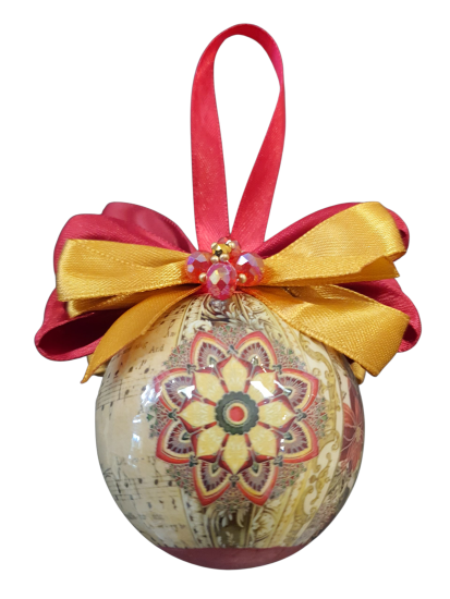 Luxe kerstballen handgemaakt