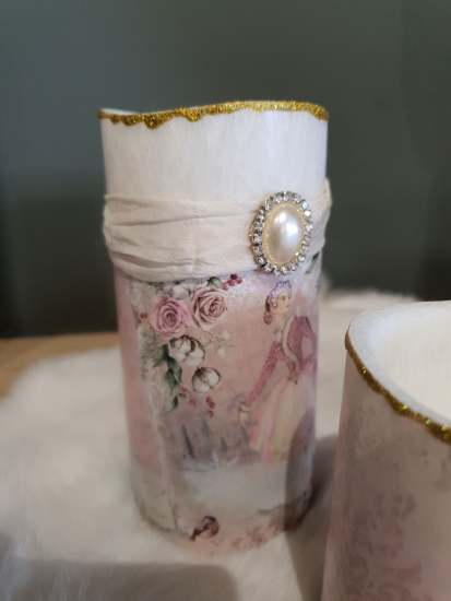 Kerstdecoratie set Ledkaarsen 3 stuks