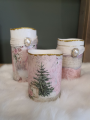 Kerstdecoratie set Ledkaarsen 3 stuks