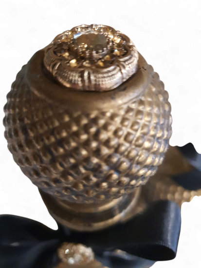 Goudkleurige sierfles