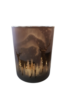 Theelicht Clayre &eef kerst 12.5 x10 cm