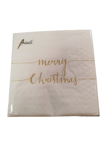 Servetten merry christmas