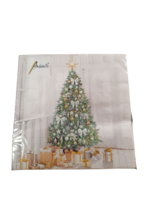 Servetten kerstboom