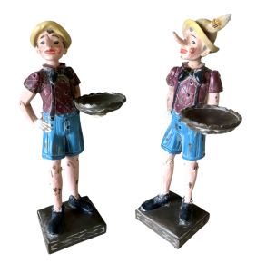 Decoratie Beeld Pinokkio 14x10x31 cm