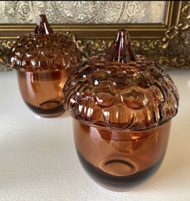 Dennenappel glazen voorraadpot