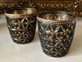 Set Theelichtjes  goud zwart