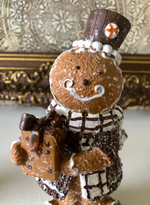 Peperkoekman met kado