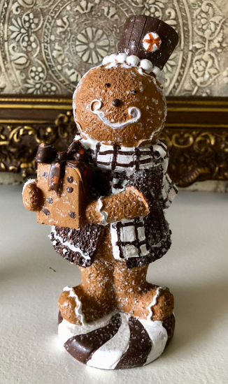 Peperkoekman met kado