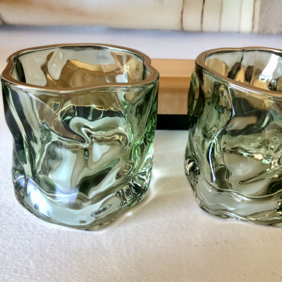 Kadoset Groene theelichtjes