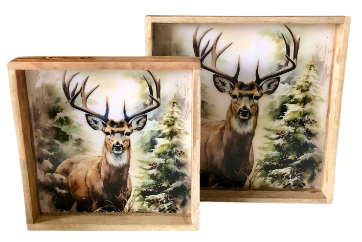 Dienblad hert hoogglans