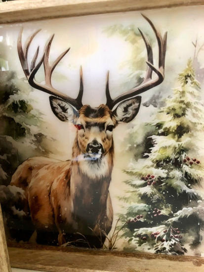 Dienblad hert hoogglans