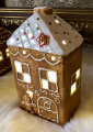 Gingerbread huis met ledverlichting