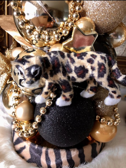 Kerstpilaar thema jungle