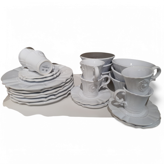 6 Delig servies Clayre&Eef