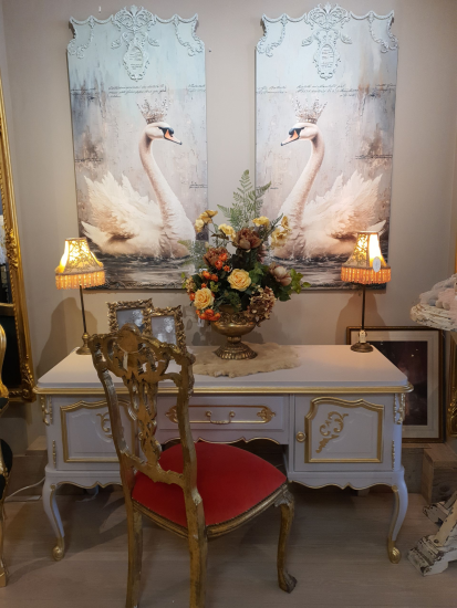 Queen ann Commode Kaptafel