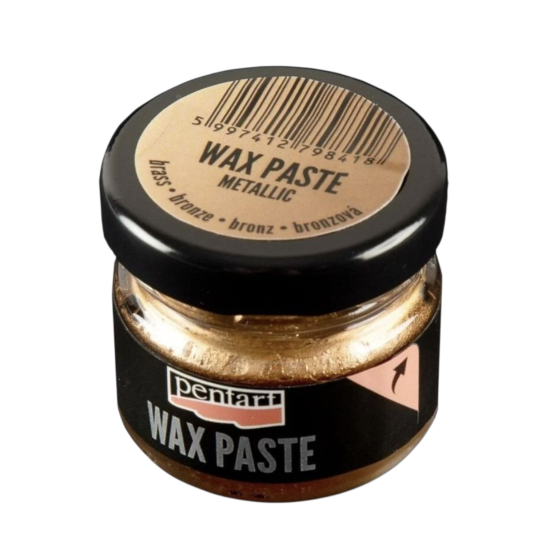 Pentart -  Metallic brons wax pasta 20ml