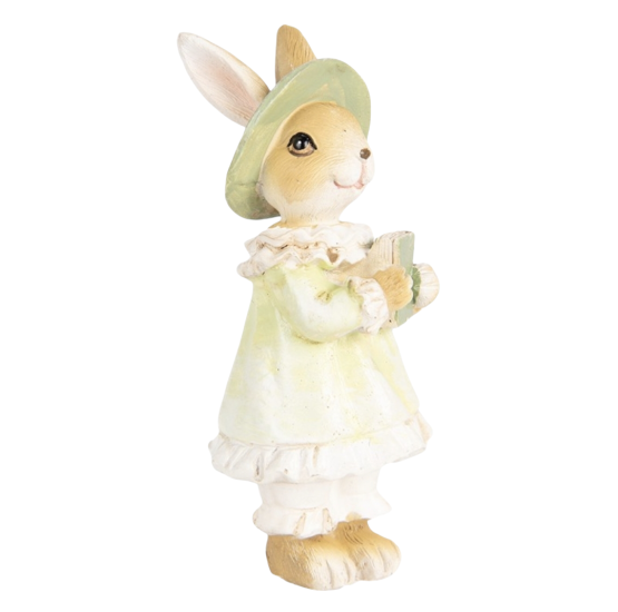 Clayre & Eef Decoratie Beeld 11 cm Beige