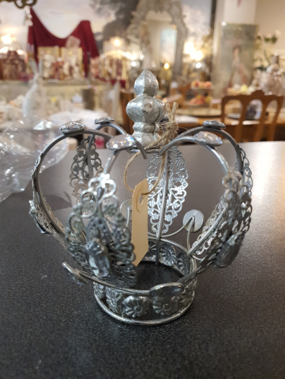 Zilverkleurige kroontje