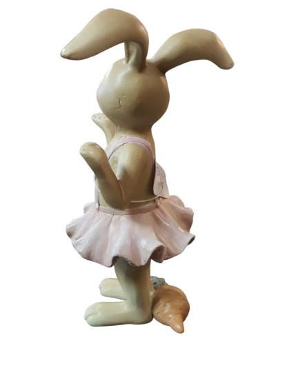 Konijn met jurkje 15 cm