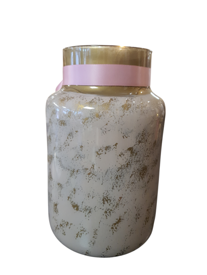 Glazen pot voor paas takken 30x20 cm