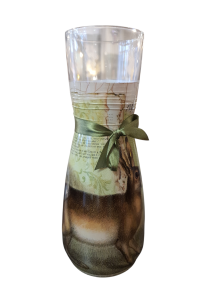 Sier vaas voor paastakken 25 cm