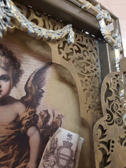 Brocant Engelen tafereel