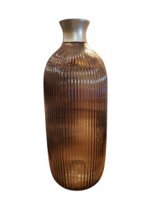 Vaas bruin goudkleur hoog