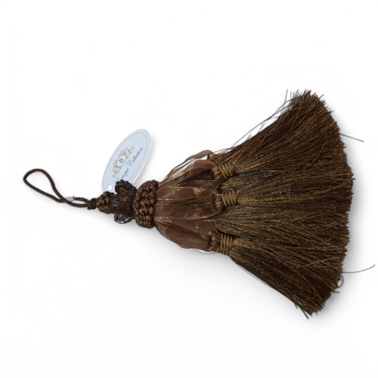 Baroque Flosje Bruin met kroon