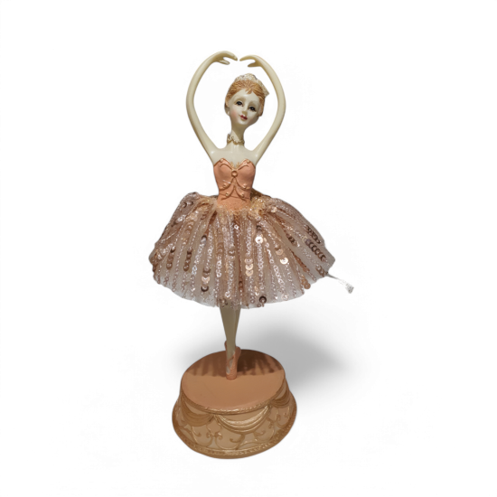 Ballerina speeldoos draaiend