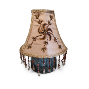 Baroque lampen kap Roze