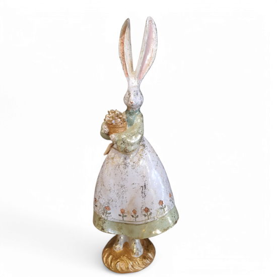 Dame Konijn met Mandje