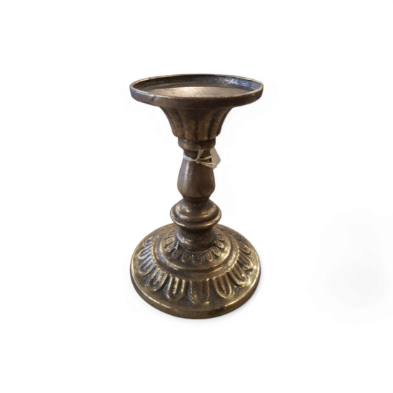 Kandelaar goud kleurig messing