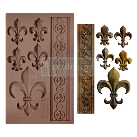 Decor Mould Fleur De Lis