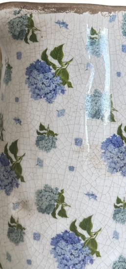 Schenkkan bloemen keramiek