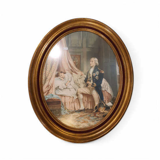 Ovale lijst man & vrouw